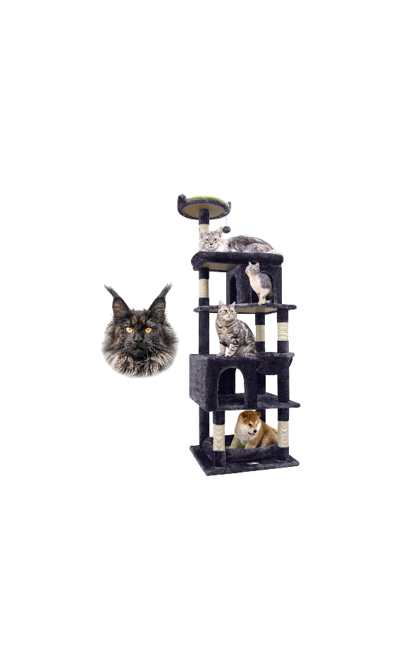 Globlazer Sturdy 72in Maine Coon Cat Tree S72